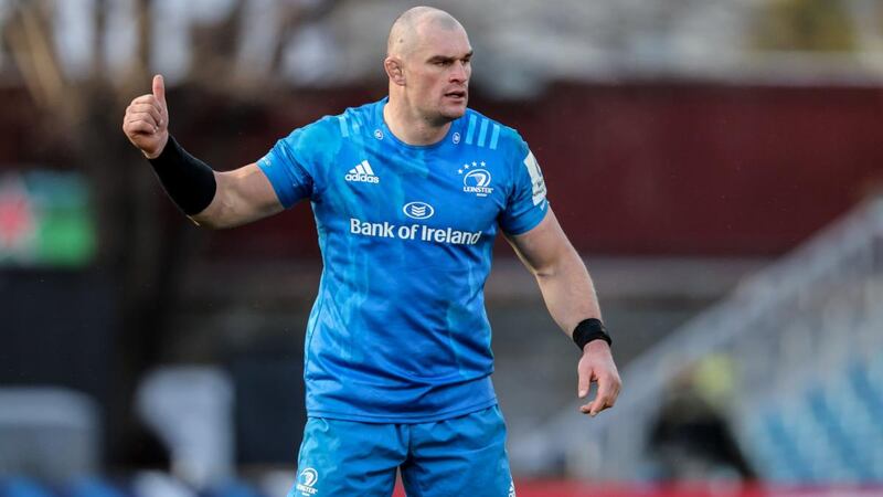 Rhys Ruddock’s leadership qualities have played a big part in Leinster’s success. Photograph: Dan Sheridan/Inpho
