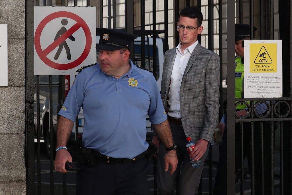 Enoch Burke’s imprisonment for defying a court order to stay away from the school is very sad. But his transformation into an icon of freedom of expression is frankly hilarious. Photograph: Collins Courts