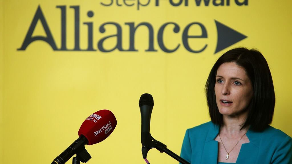 Alliance health spokeswoman Paula Bradshaw MLA said there was a need to “break the taboo” around alcohol addiction. File photograph: Brian Lawless/PA Wire