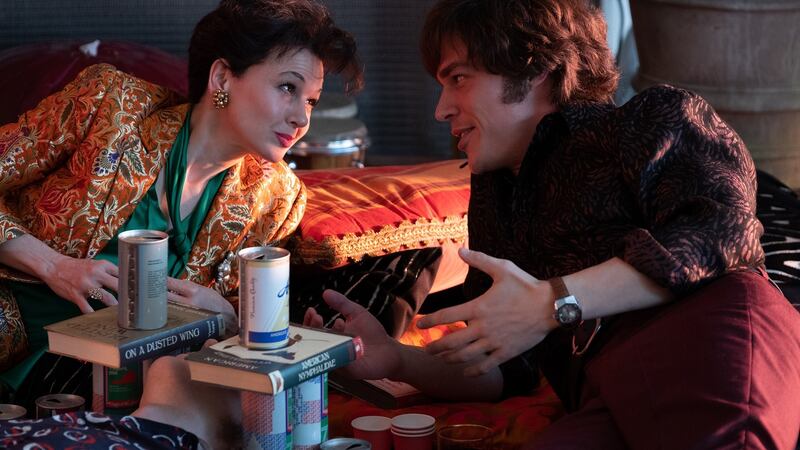 Renée Zellweger and Finn Wittrock in Judy Credit: Pathe