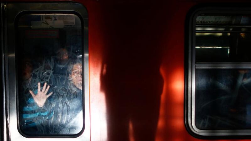 Women ride the Women-Only passenger car at a subway station in Mexico City October 24, 2014. REUTERS