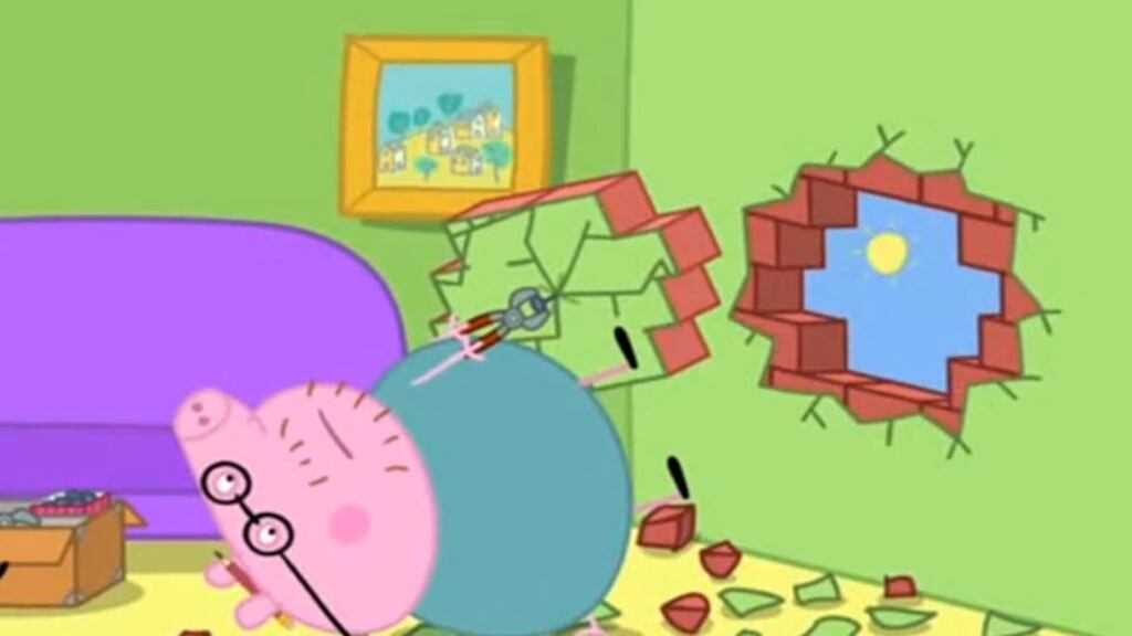 ‘The reputational damage to middle-aged men starts at a young age. I was watching Peppa Pig with my Jonah recently and was disgusted to discover how poor old Daddy Pig was being portrayed’