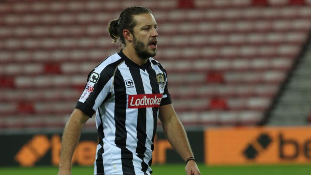 Former Leeds and Manchester United striker Alan Smith has been placed in temporary charge of Notts County. Photo: Getty Images