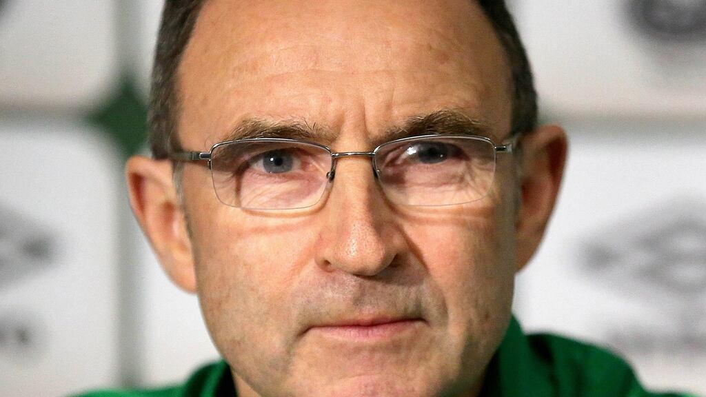 Republic of Ireland manager Martin O’Neill has shown a willingness to change the tactical formation of his side. Photograph: Donall Farmer/Inpho.