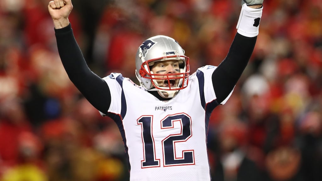 Tom Brady has announced that he is to leave the New England Patriots. Photograph: Ronald Martinez/Getty Images