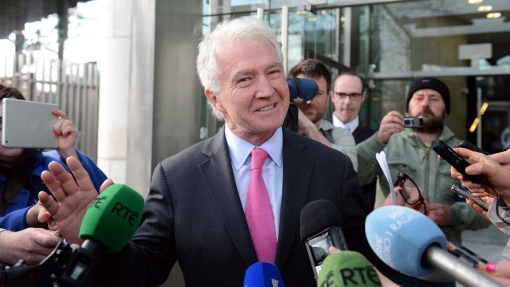 Central to the defence mounted by Seán FitzPatrick (above), Willie McAteer and Pat Whelan was that Anglo Irish Bank had taken legal advice from Matheson Ormsby Prentice to the effect that the Maple 10 transaction was legal. Photograph: Eric Luke