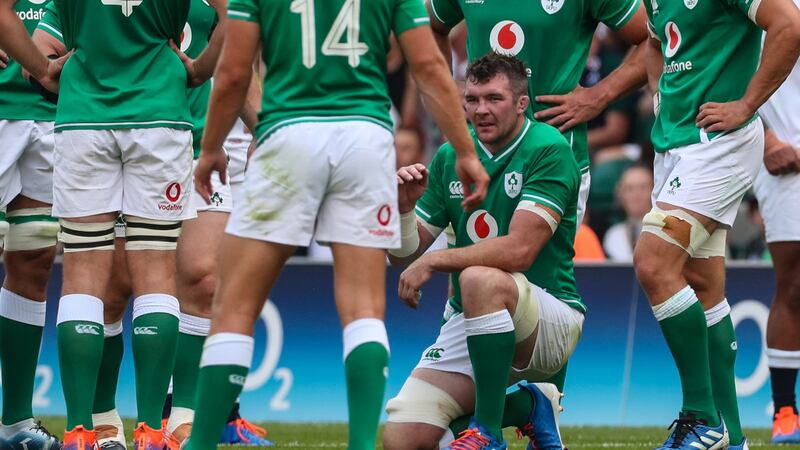 Peter O’Mahony’s leadership will be crucial to Ireland’s prospects. Photograph: Billy Stickland/Inpho