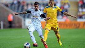 Swansea’s Spanish stars face daunting trip to Valencia