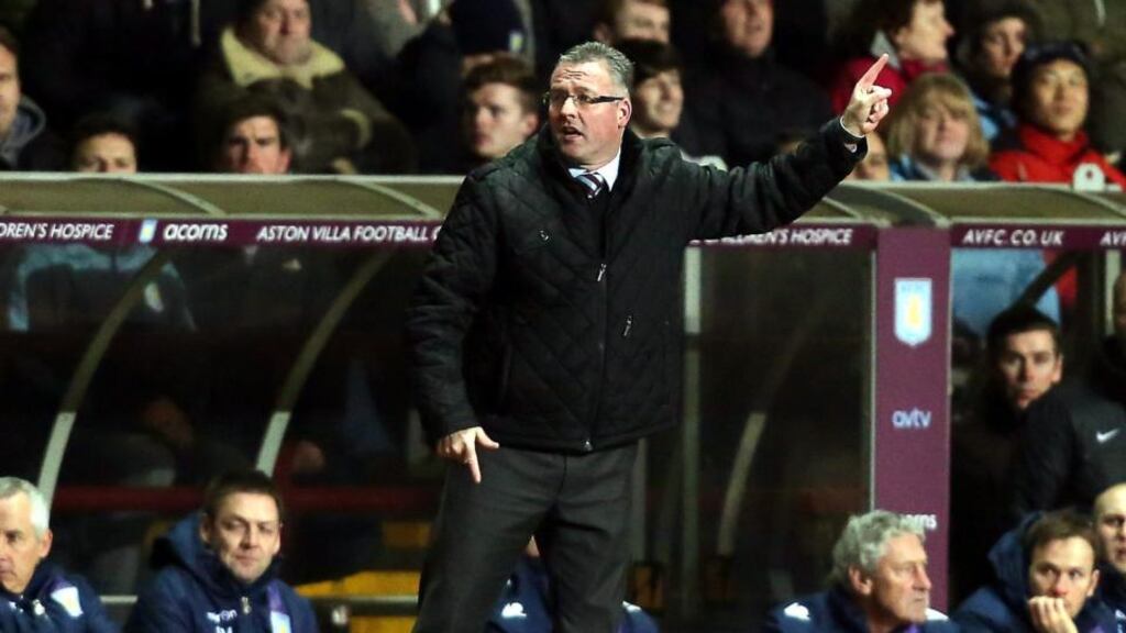 Paul Lambert: his side have scored just eight times in front of their own supporters