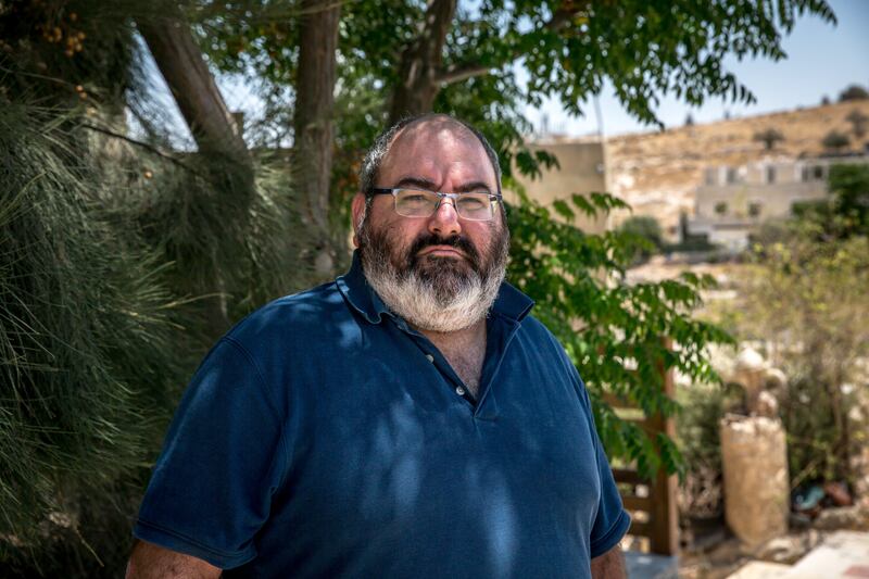 Yehuda Shaul, an activist and former IDF commander, who is calling for an end to Israel's occupation of Palestine. Photograph: Sally Hayden