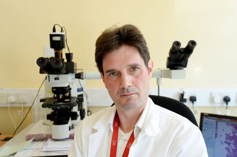 Clive Kilgallen, pathologist at Sligo University, who performed the autopsy on the body of Peter Bergmann in 2009. Photograph: Alan Betson/The Irish Times