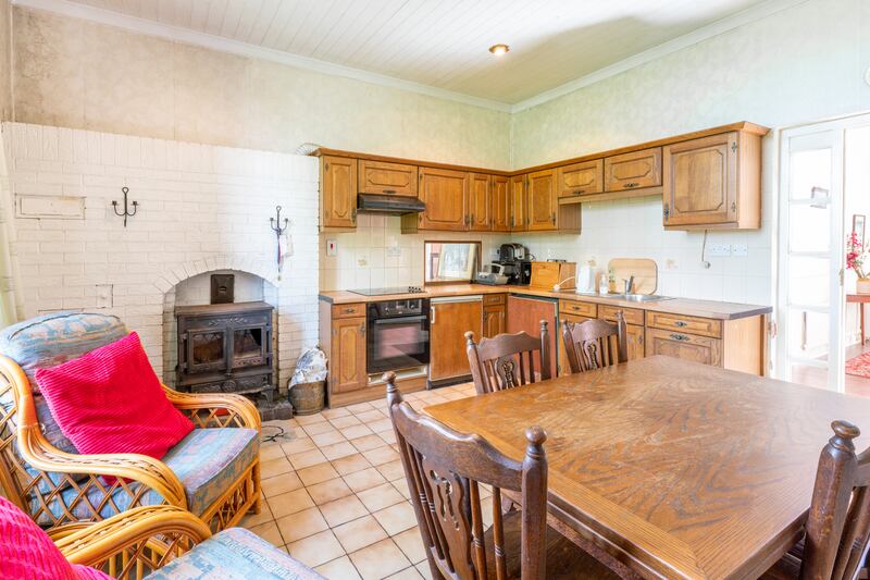 The kitchen will require updating