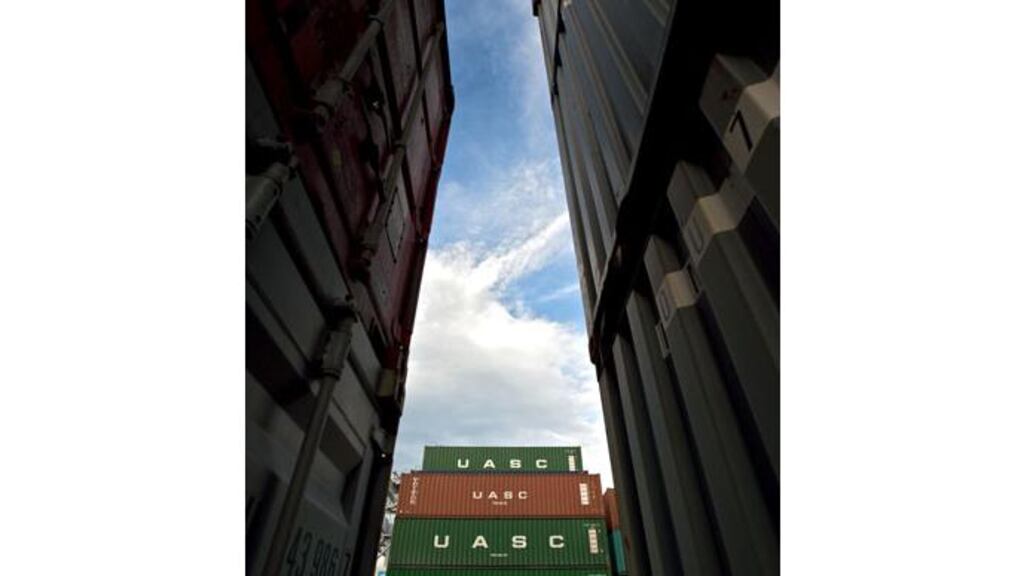 The value of Ireland's exports rose by 1 per cent year on year, while imports increased by 1.5 per cent to ?49 billion, giving a trade surplus of almost ?43 billion for the year.