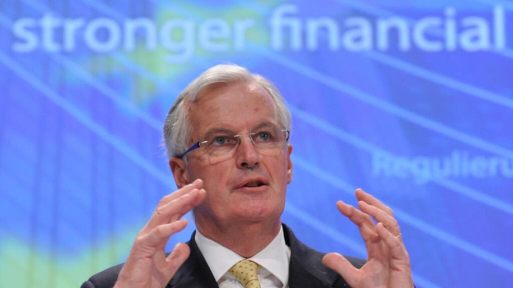 European Commissioner for Internal Market and Services Michel Barnier: “We need more responsible companies.” Photograph: John Thys/AFP/Getty Images