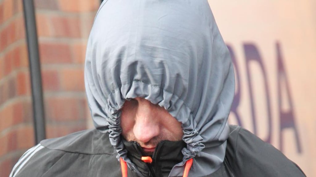 Trevor Corr of Kiltalown Way, Tallaght, pictured at Tallaght District Court today. Photograph: Colin Keegan/ Collins Dublin.