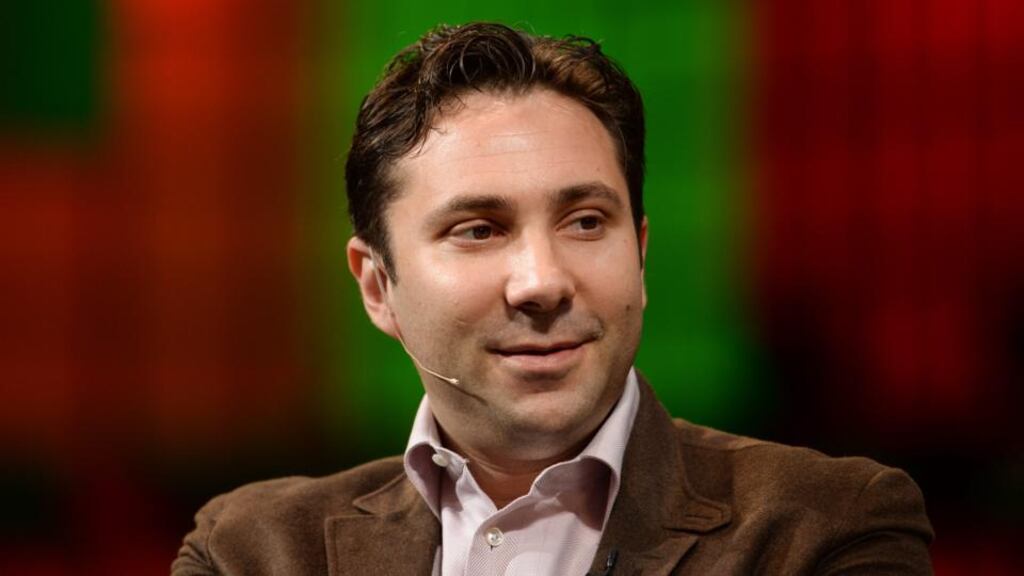 Jay Bregman, founder and former chief executive of taxi app Hailo: a keynote speaker at the ISA software industry awards this week. Photograph: Stephen McCarthy/Sportsfile