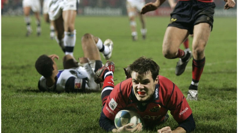 Barry Murphy wrote a moving song in tribute to Anthony Foley which was released during the recent Ireland-New Zealand game. Photograph: Dara Mac Dónaill