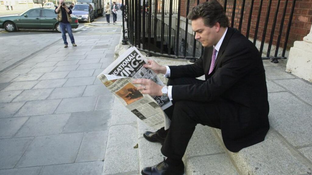 Gavin O’Reilly: said media ownership in Ireland is more concentrated than ever. Photograph: Frank Miller