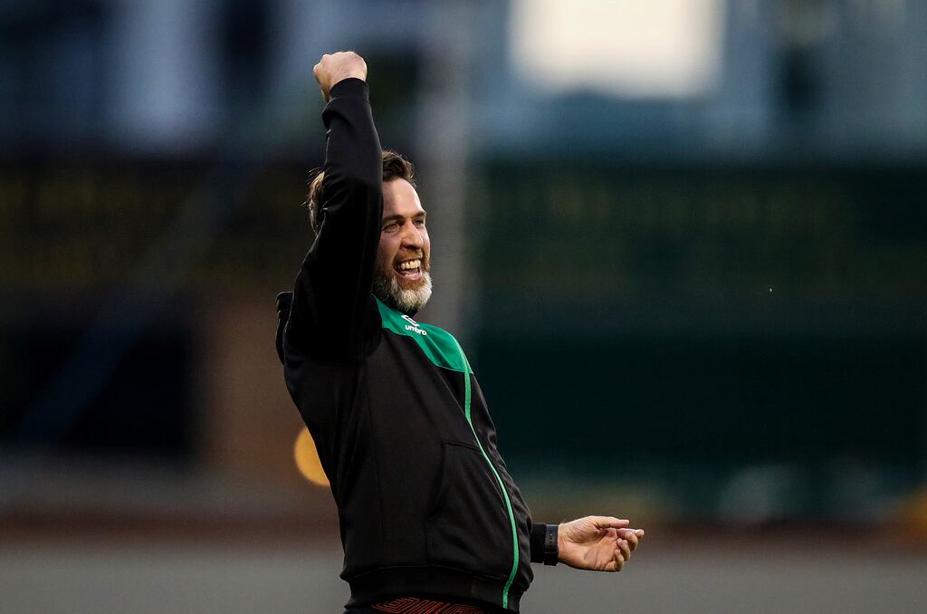 Stephen Bradley and Shamrock Rovers will be travelling to Bulgaria next week to take on Ludogorets. Photograph: Evan Treacy/Inpho