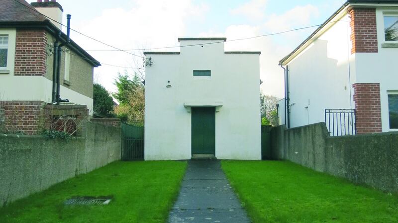 104 Roebuck Road in Clonskeagh: church hall on one-tenth of an acre is guiding €300,000