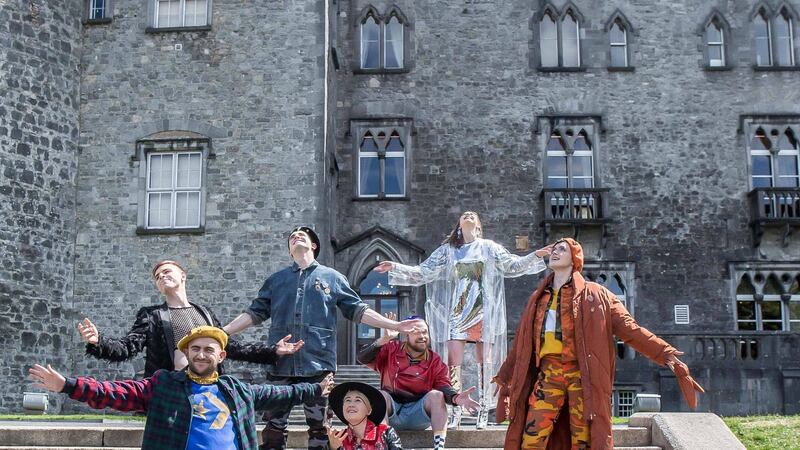 Members of the cast of Rough Magic and Kilkenny Arts Festival’s production of A Midsummer Night’s Dream by William Shakespeare, directed by Lynne Parker. Photograph: Pat Moore