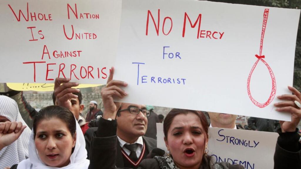 Pakistani forces have targeted the militants behind the Taliban attack on a school in Peshawar on Tuesday in which 132 students were killed. Photograph: Mohsin Raza/Reuters.