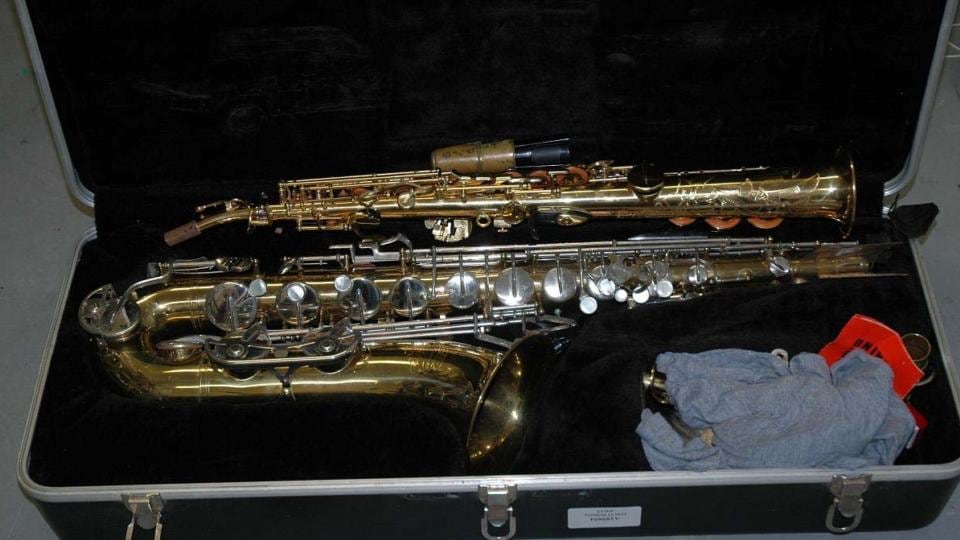 Saxophone. Photograph: An Garda Síochána