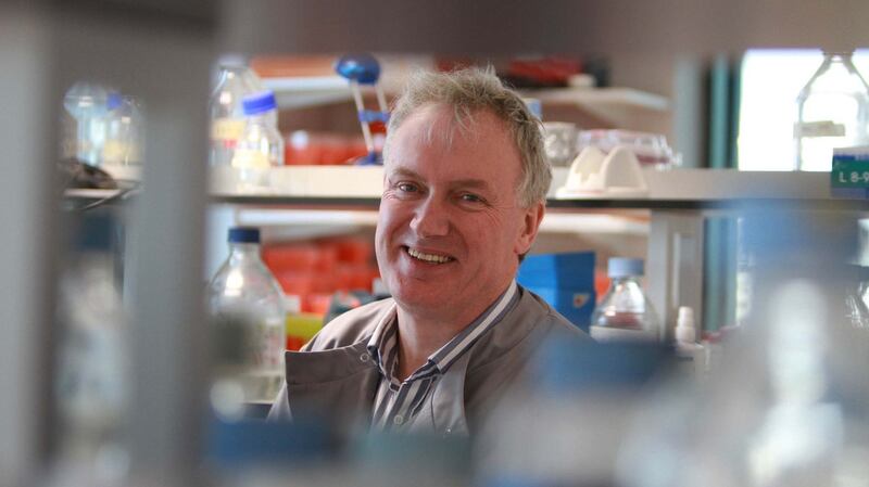 Prof Luke O’Neill: set up a company called Inflazome through which a drug is being developed to slow down tissue damage. Photograph: Nick Bradshaw
