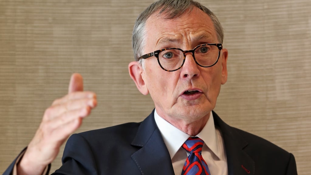 Dr Gabriel Scally:   ‘We’re paying the price for the failure, and particularly the Border counties are obviously paying the price for that.’ Photograph:  Crispin Rodwell