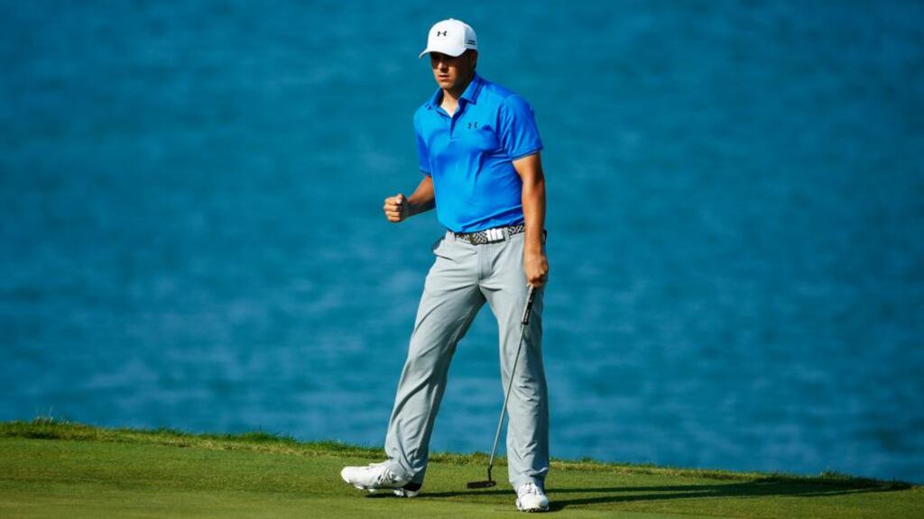 Jordan Spieth of the United States is the second youngest player to ever top the world rankings. Photograph: Jamie Squire/Getty Images