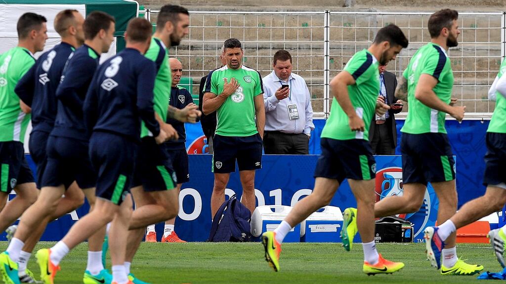 Republic of Ireland attacker Jonathan Walters will sit out Ireland’s next game against Belgium. Photograph: Donall Farmer/Inpho