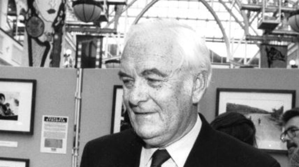 Fr Jack Finucane who helped to set up the aid agency Concern and continued to work with the organisation under 2002.