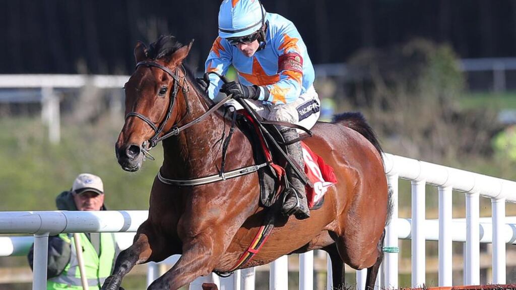 Un de Sceaux faces just three rivals in the Red Mills Hurdle at Gowran today. Photograph: Inpho.