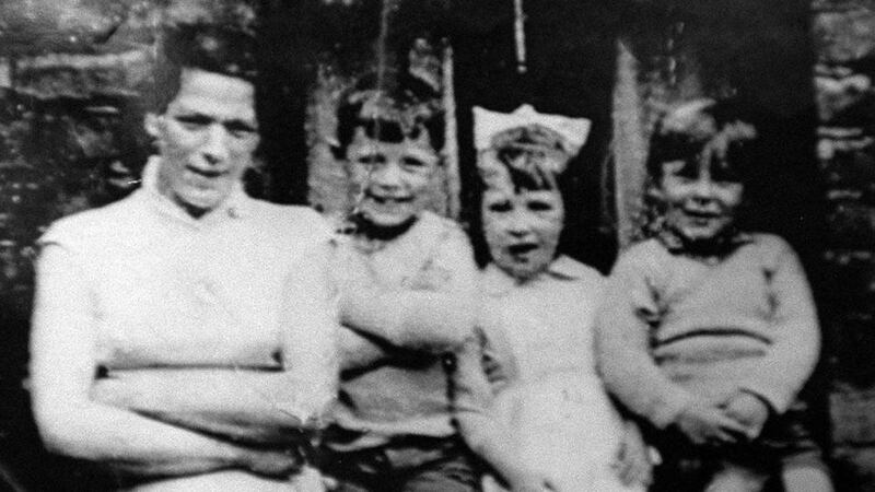 IRA victim: Jean McConville with three of her children. Photograph: PA Wire