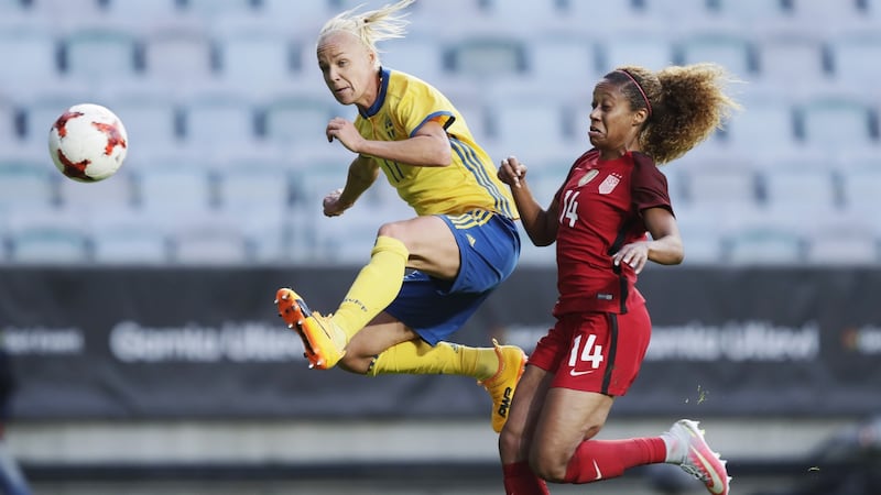 Caroline Seger of Sweden.