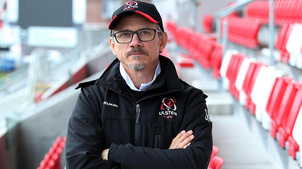 Ulster coach Les Kiss: says Toulouse’s “unpredictability, from selection to style, is a real danger”. Photograph: Brian Little/Presseye/Inpho