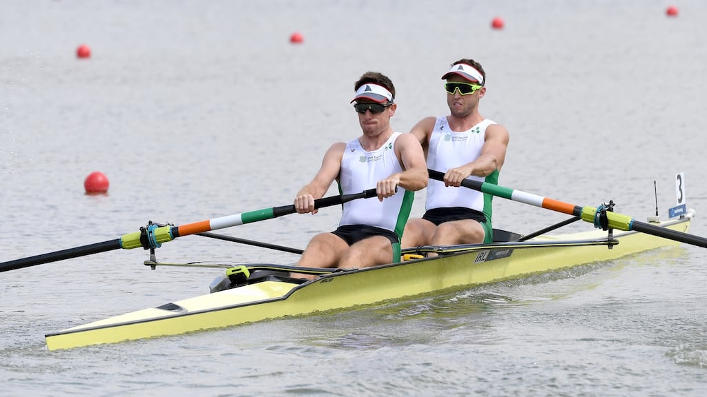 Ireland’s Mark O’Donovan and Shane O’Driscoll won’t receive funding from Sport Ireland this year. Photo: Setlev Seyb/Inpho