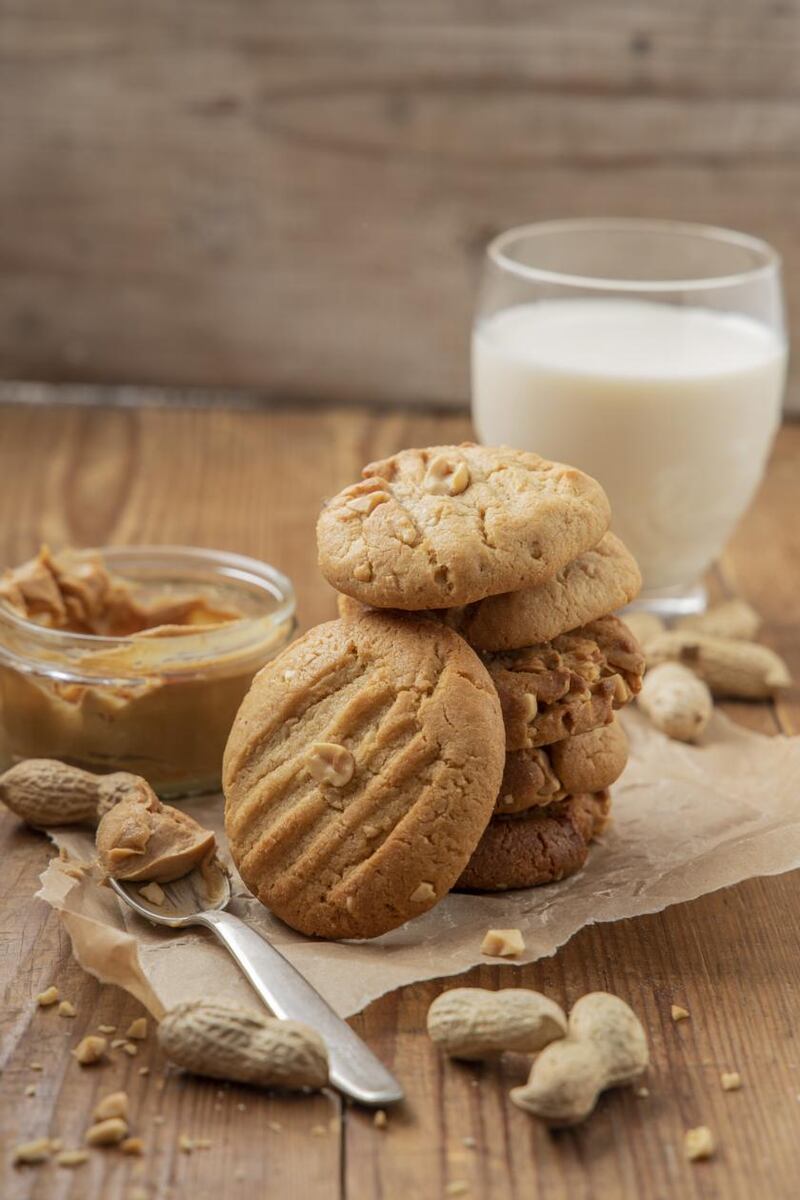 These classic peanut butter biscuits are quick and easy