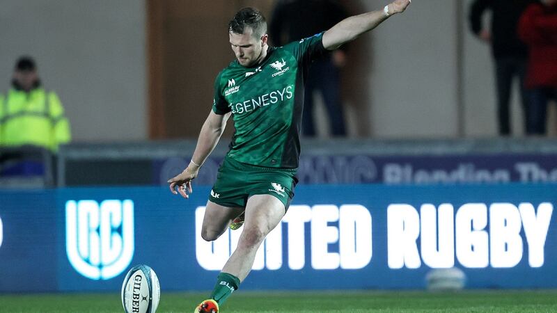 Jack Carty starts for Connacht after being released from Ireland camp. Photograph: Laszlo Geczo/Inpho