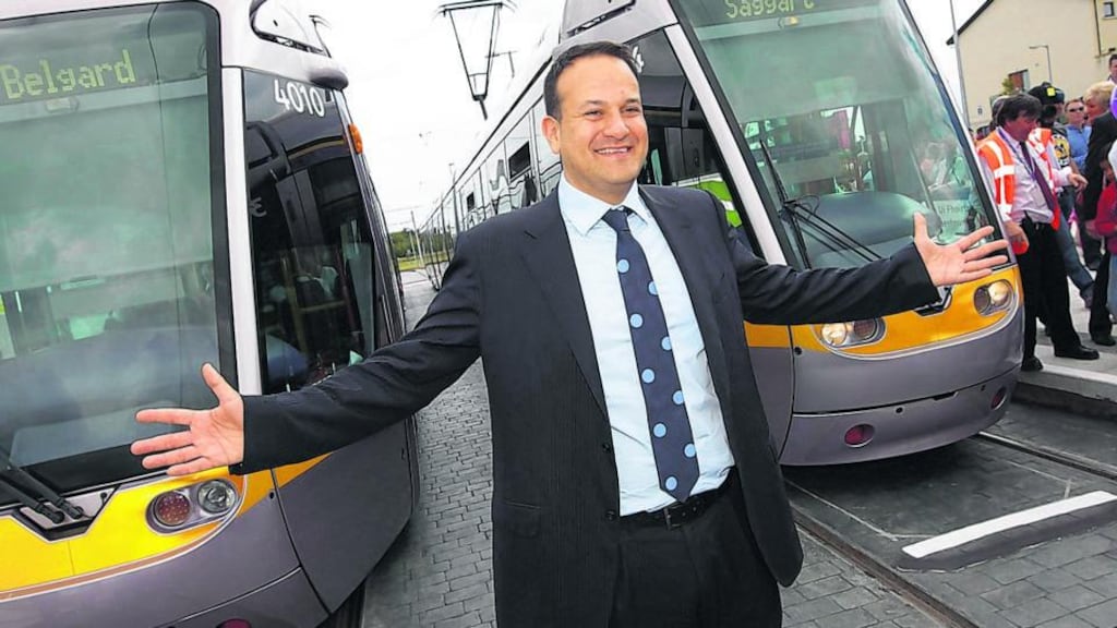 Minister for Transport Leo Varadkar said public transport services would have to improve significantly before he would consider congestion charging. Photograph: Philip Leonard