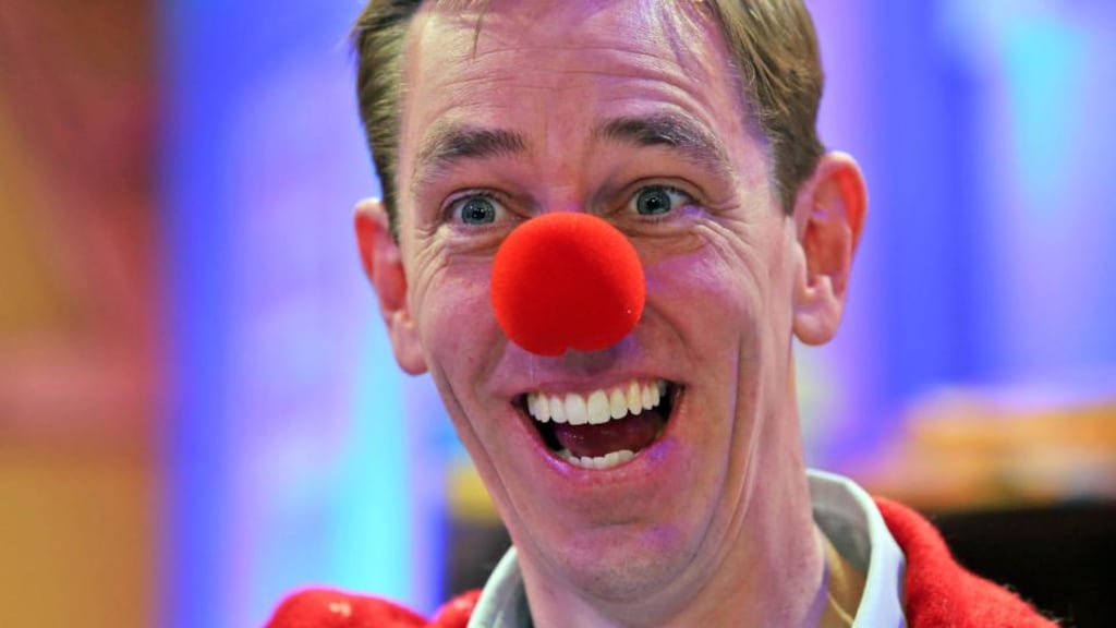 Triumphant: Ryan Tubridy. Photograph: Colin Keegan/Collins