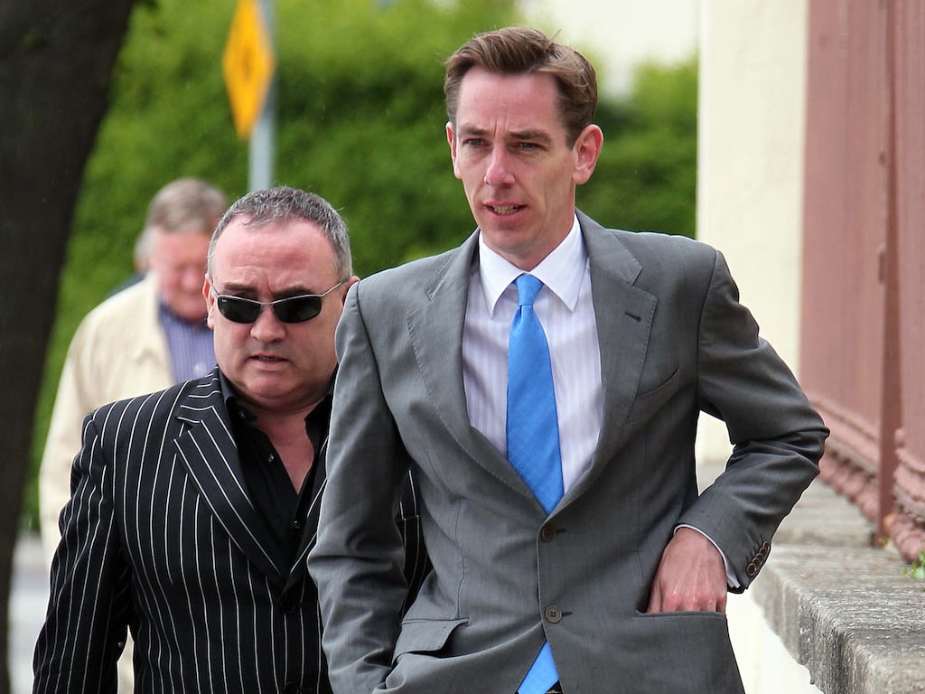Agent Noel Kelly of NK Management with Ryan Tubridy. File photograph: Colin Keegan/Collins