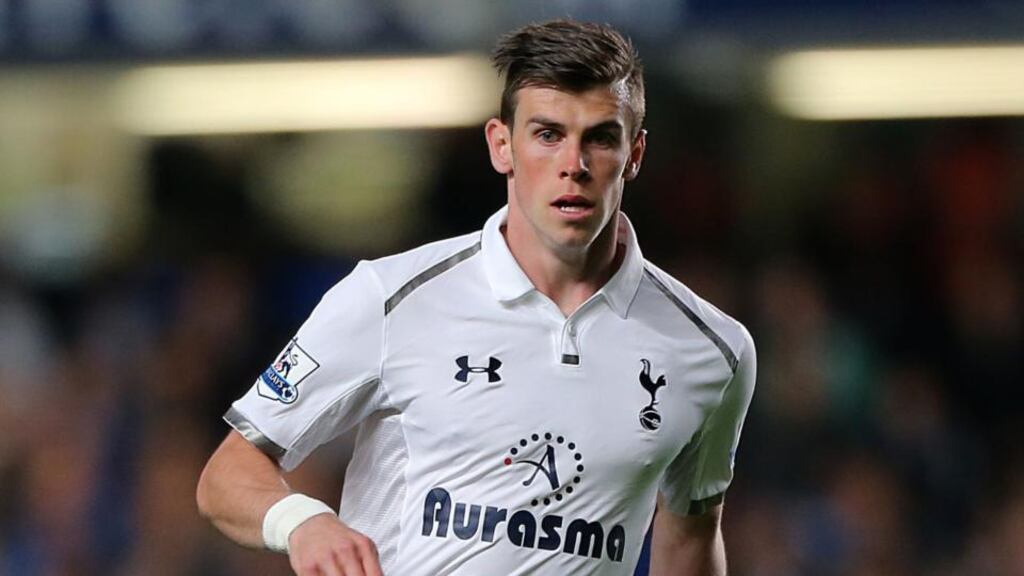 Real Madrid had hoped to present Gareth Bale to the media today as their new signing, but Tottenham claim a rival bid has been lodged. Photograph: PA