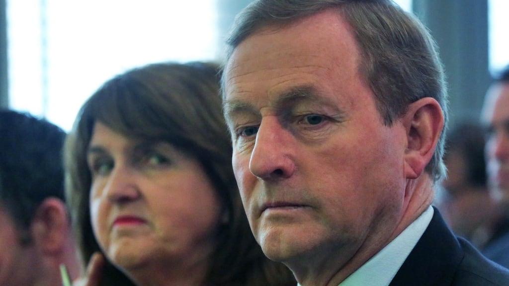Taoiseach Enda Kenny and Tánaiste Joan Burton. Mr Kenny has again ruled out increasing rent supplement to deal with the homelessness crisis. File photograph: Colin Keegan/Collins Dublin