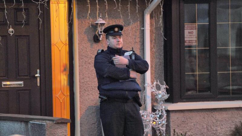 Two bodies have been found at O’Neill’s Place, Cobh, Co Cork. A young woman is also in a critical condition. Photograph: Daragh Mc Sweeney/Provision