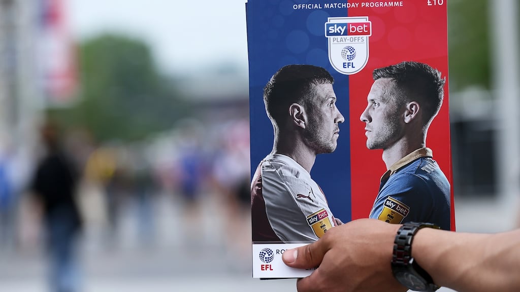 EFL clubs are no longer required to compulsorily produce a match programme, the governing body has announced. Photo: John Patrick Fletcher/Action Plus via Getty Images