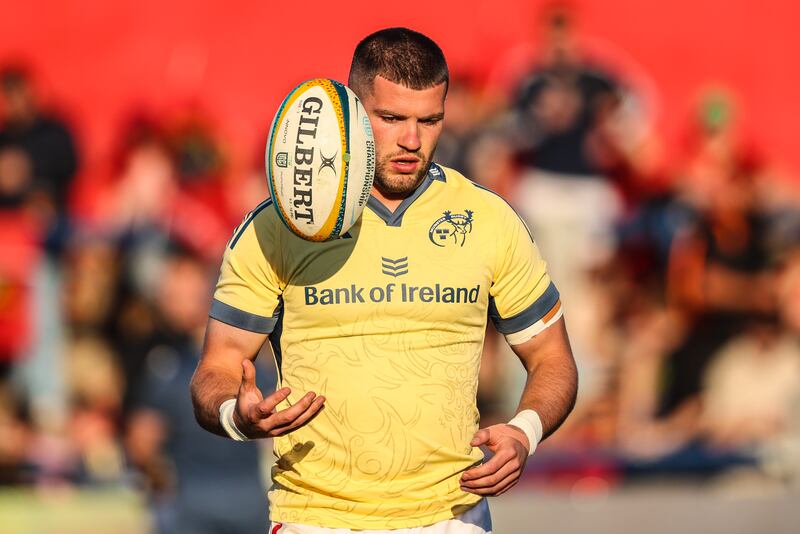 Munster’s Diarmuid Kilgallen has the talent to be an international. Photograph: Ben Brady/INPHO
