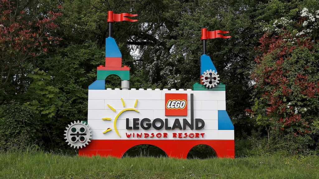 Legoland entrance in Windsor. Photograph: Peter Nicholls/File Photo/Reuters