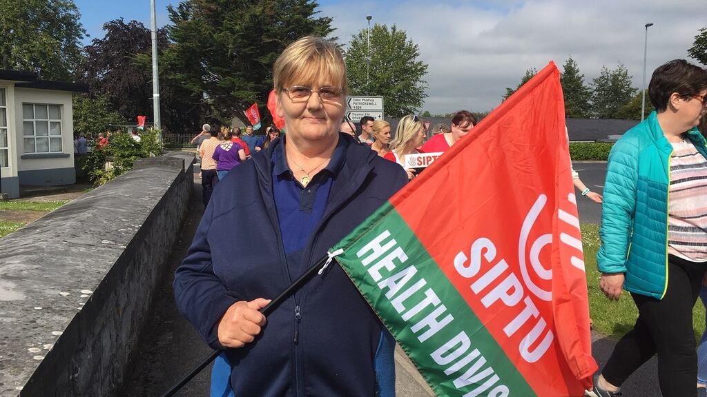 University Hospital Limerick kitchen worker Joan Costelloe.
