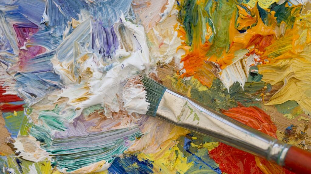 The most frequently misused homophone is one with three meanings, such as palate (the roof of the mouth), palette (an artist’s board for mixing colours, above), and pallet, a wooden platform. Photograph: iStock